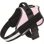 Reflective Adjustable Dog Harness with Matching Leash