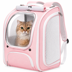 3D Ergonomic Pet Backpack Carrier – Comfortable, Ventilated & Secure for Cats & Small Dogs