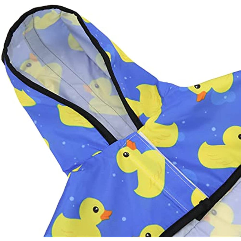 Hooded Dog Raincoat – Waterproof Slicker Poncho for Puppies & Small to Large Dogs