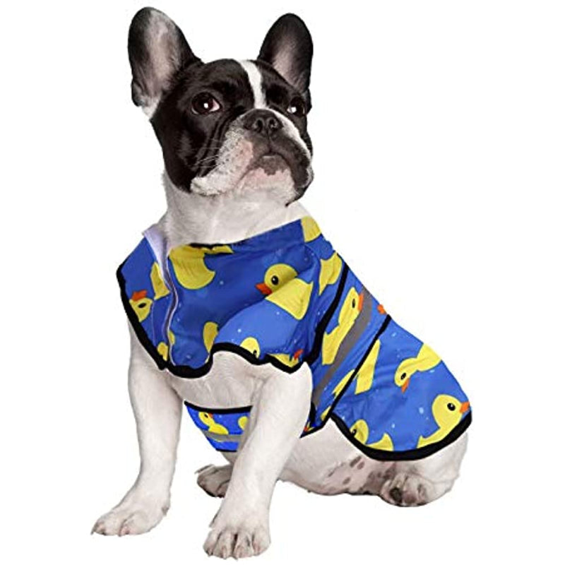 Hooded Dog Raincoat – Waterproof Slicker Poncho for Puppies & Small to Large Dogs