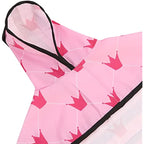 Hooded Dog Rain Poncho – Waterproof, Reflective & Adjustable for Puppies & Small to Large Dogs