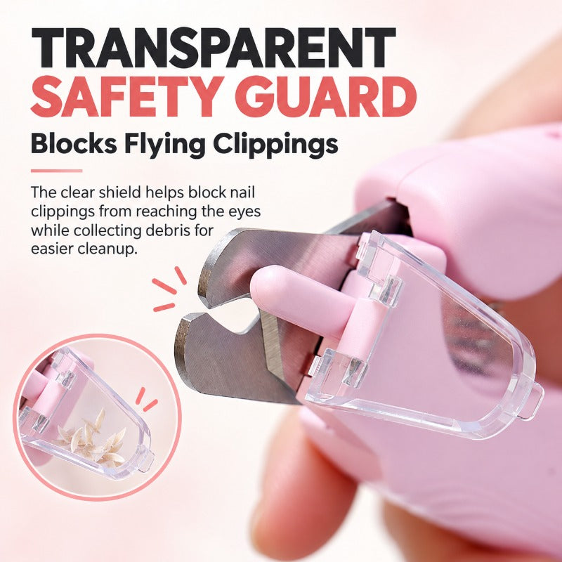 2-in-1 LED Pet Nail Clipper – Bright Light & Sharp Blades for Safe, Easy Trimming