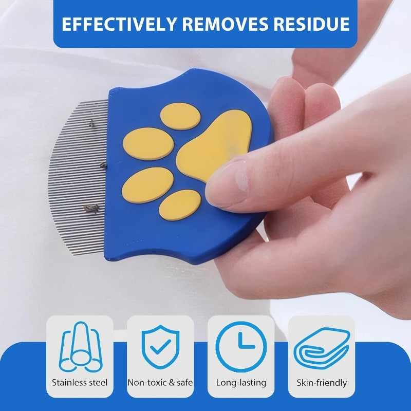 Ultra-Fine Pet Tear Stain Comb for Cats & Dogs