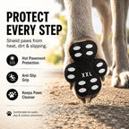 Anti-Slip Dog Paw Grips – Reusable Silicone Traction Pads for Hard Floors