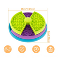 Engagement Feeding Bowl with Multiple Levels – Slow Feed Dog Bowl