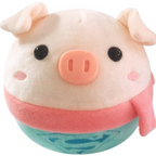 Jumping Pig Interactive Dog Toy – Bouncing Plush Toy for Mental Stimulation & Fun