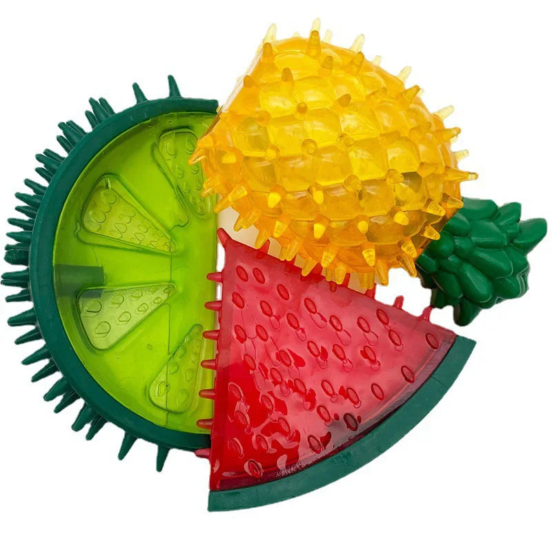 Cooling Fruit Dog Chew Toy