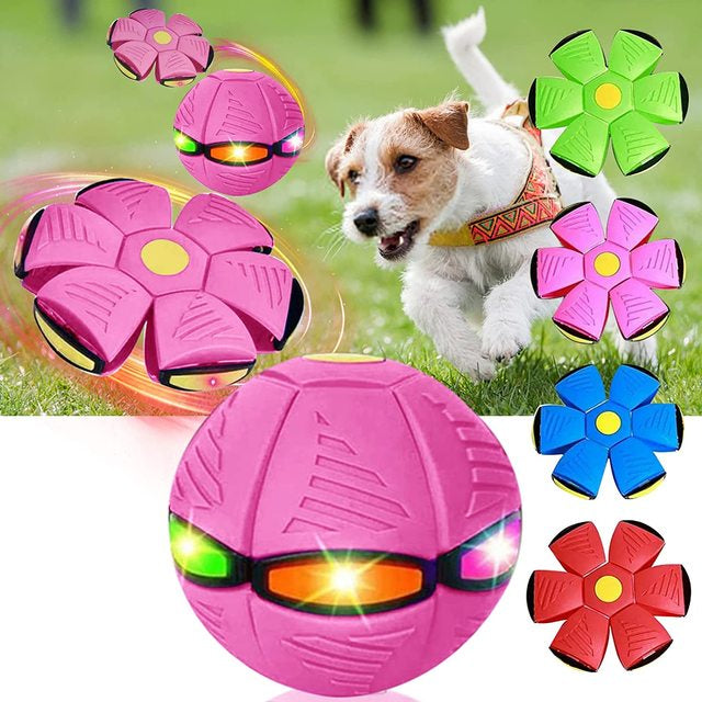 FlyingFrisball – Fun Flying Saucer Ball for Dogs