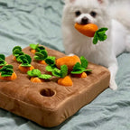 Interactive Dog Sniffing Toy – Carrot Garden Puzzle for Mental Stimulation