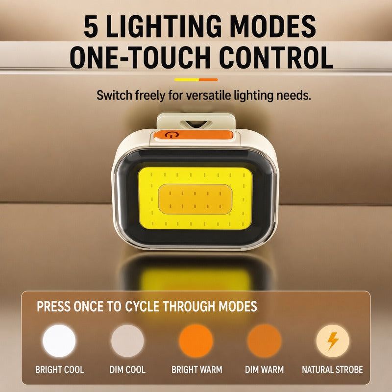 Weatherproof Dog Collar Warning Light – Bright LED Safety Light for Night Walks