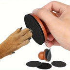 Gentle Grip Pet Nail File – Quiet Wooden Nail Buffer for Dogs & Cats