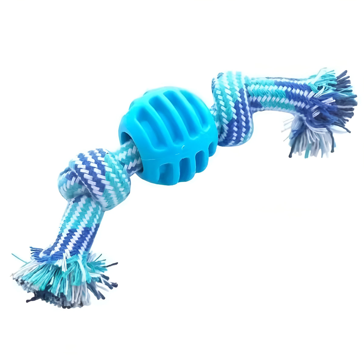 Interactive Dog Chew Toy – Knotted Rope Chew for Tug-of-War & Dental Health