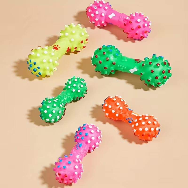 Interactive Squeaky Chew Toys for Dogs – Fun, Durable & Small-Dog Friendly