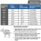 Pack of 2 or 3 Ultra-Soft & Warm Cat & Small Dog Sweaters