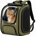 3D Ergonomic Pet Backpack Carrier – Comfortable, Ventilated & Secure for Cats & Small Dogs
