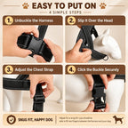 No-Pull Dog Harness – Front-Clip Training Harness for Strong Pullers