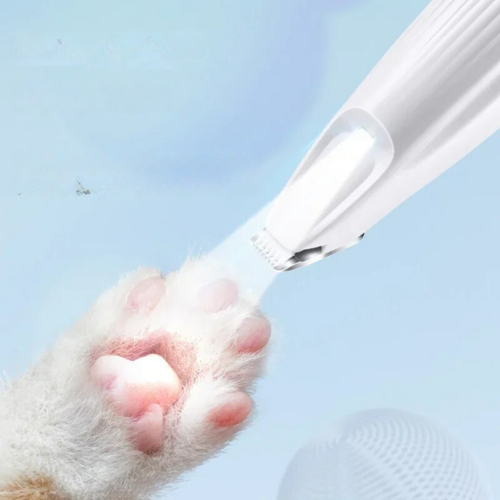 Pet Paw & Sensitive-Area Trimmer – Safe, Quiet, At-Home Grooming Tool