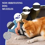 Soft & Breathable Mesh Dog Muzzle – Comfort-Fit for Long-Nosed Breeds