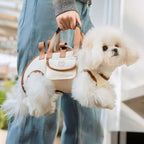 EasyGo Crossbody Pet Carrier Harness – Hands-Free Dog & Cat Carrier Bag
