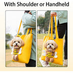 Heads Out Canvas Pet Carrier – Peek-A-Boo Cat & Small Dog Bag