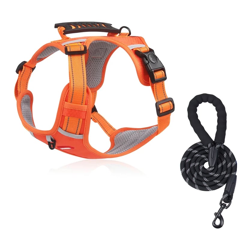 🐶 No-Pull Dog Harness – Breathable, Safe & Escape-Proof for Small to Large Dogs