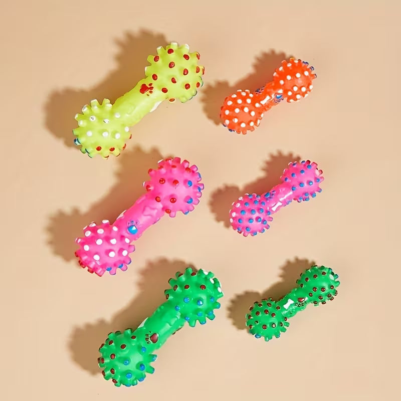 Interactive Squeaky Chew Toys for Dogs – Fun, Durable & Small-Dog Friendly