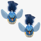 2-Pack Realistic Feathered Bird Cat Toys with Chirping Sound – Interactive Plush for Cats