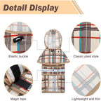 Hooded Dog Raincoat with Reflective Strips – Waterproof, Breathable Dog Jumpsuit for Small & Medium Dogs