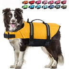 High-Buoyancy Dog Life Vest – Reflective Safety Flotation Jacket for Boating & Swimming
