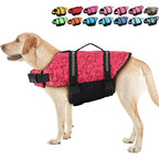 High-Buoyancy Dog Life Vest – Reflective Safety Flotation Jacket for Boating & Swimming
