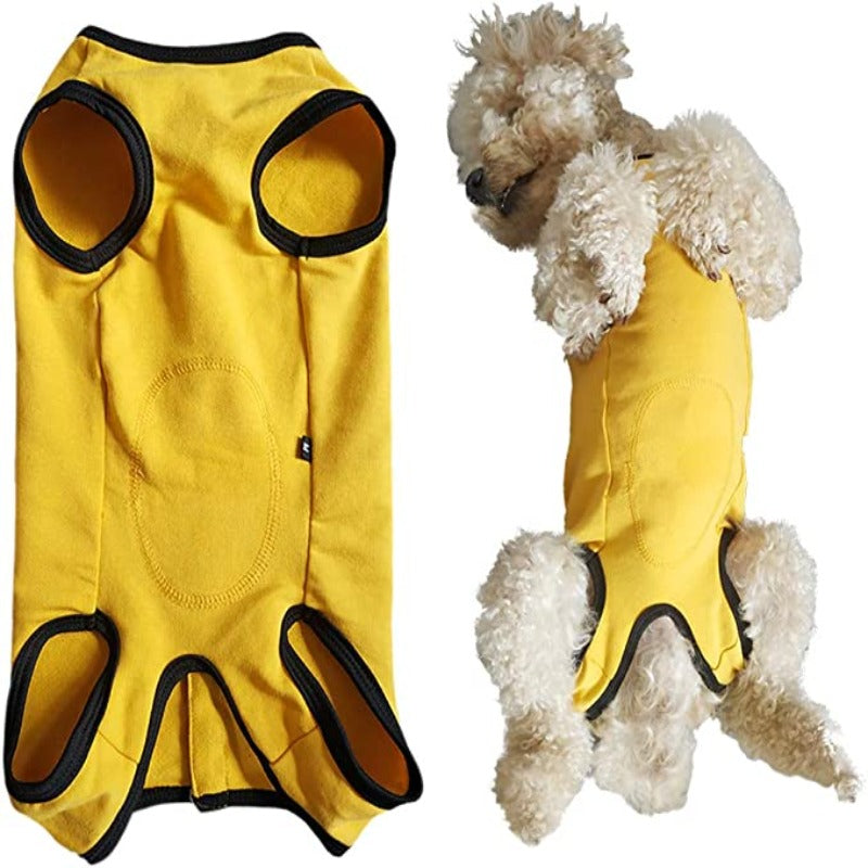 Dog Recovery Suit – Post-Surgery Wound Protection Suit for Small Dogs