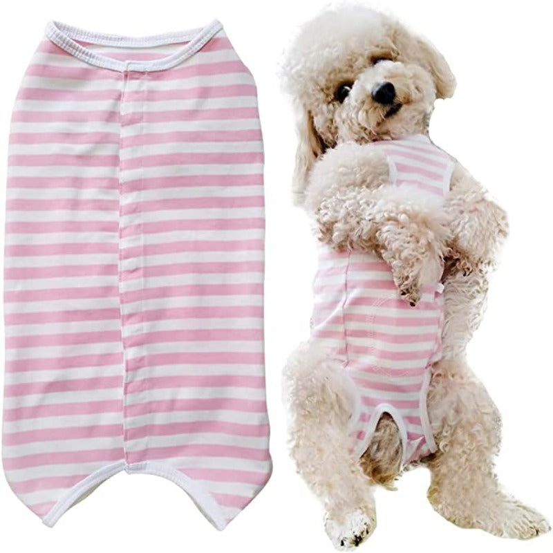 Dog Recovery Suit – Post-Surgery Wound Protection Suit for Small Dogs