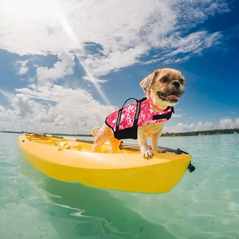 High-Buoyancy Dog Life Vest – Reflective Safety Flotation Jacket for Boating & Swimming