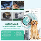 Pet Hair & Odor Washer Cleaner Tablets — Deep Clean Your Machine