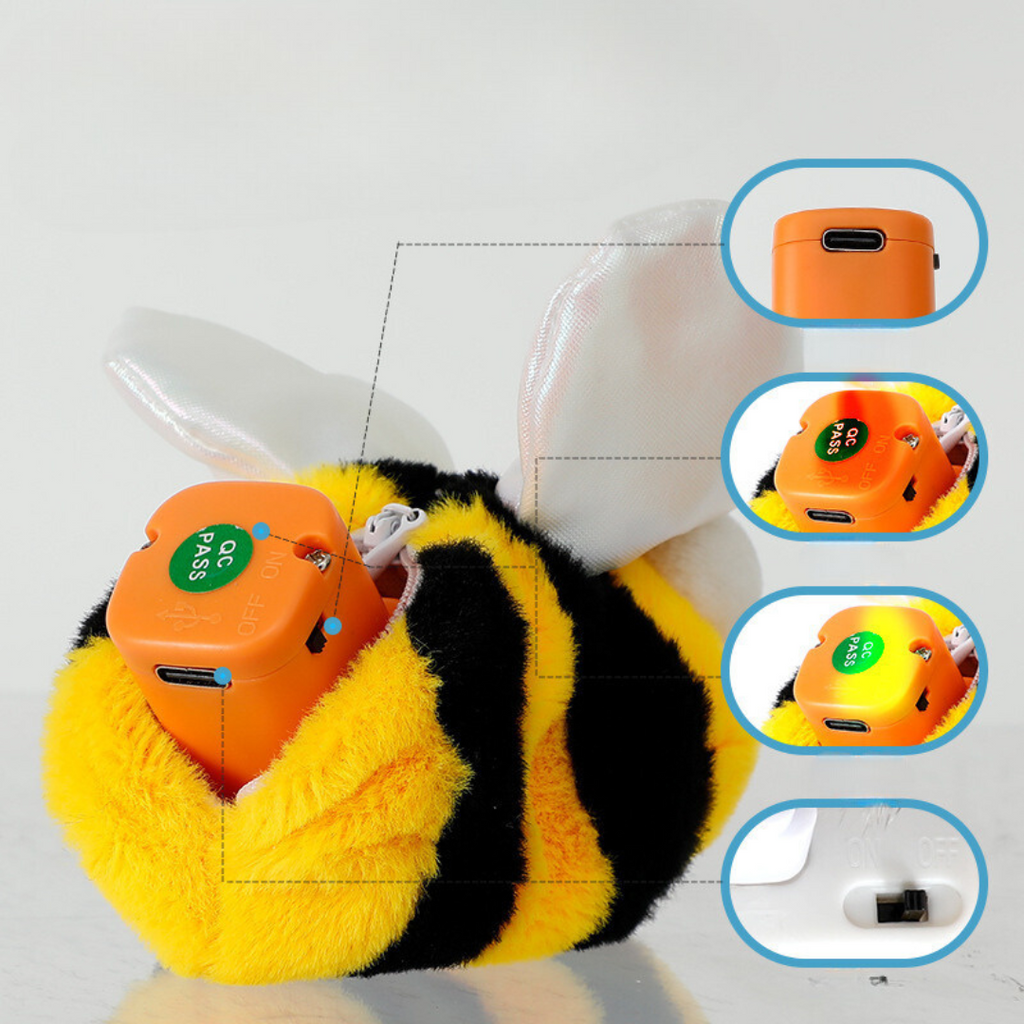 Flapping Bird Dog Toy – Realistic Wing Movement for Instinct-Driven Play!