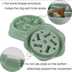 Slow Feeder Dog Bowl – Anti-Gulping Feeding Station for Healthier Digestion