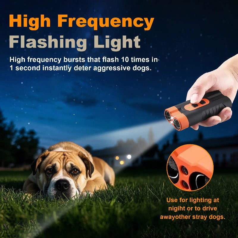 Instant Ultrasonic Bark Stopper — Humane Dog Training Device