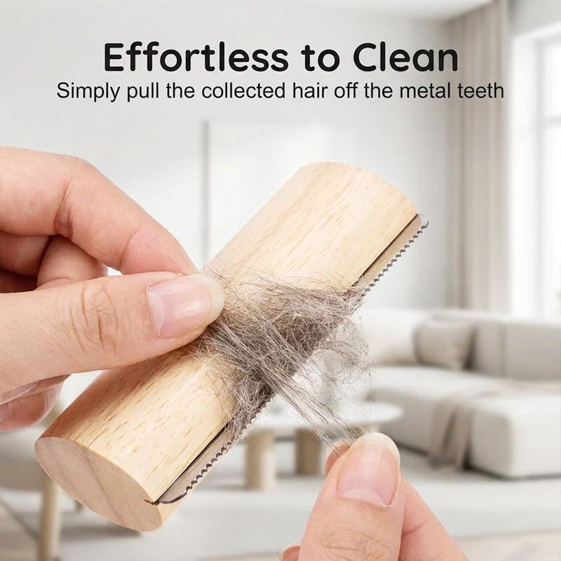Instant Pet Hair Remover – No Batteries Needed!
