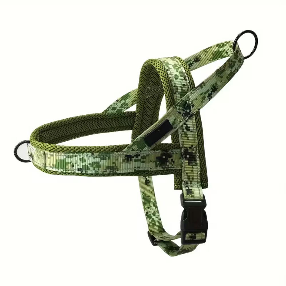 No-Pull Reflective Dog Harness – Adjustable Front-Clip Harness for Safe, Comfortable Walks