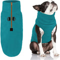 Half-Zip Fleece Dog Vest – Warm, Cozy & Easy-On Winter Sweater for Small Dogs