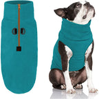 Half-Zip Fleece Dog Vest – Warm, Cozy & Easy-On Winter Sweater for Small Dogs