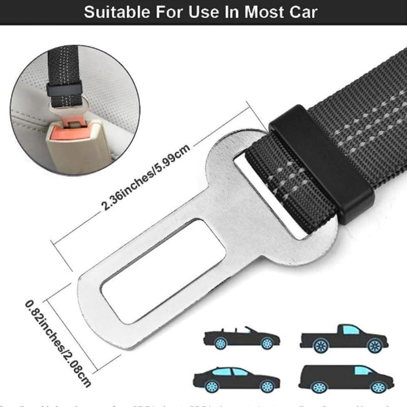 Adjustable Dog Car Seat Belt – Safe, Universal, Easy to Install