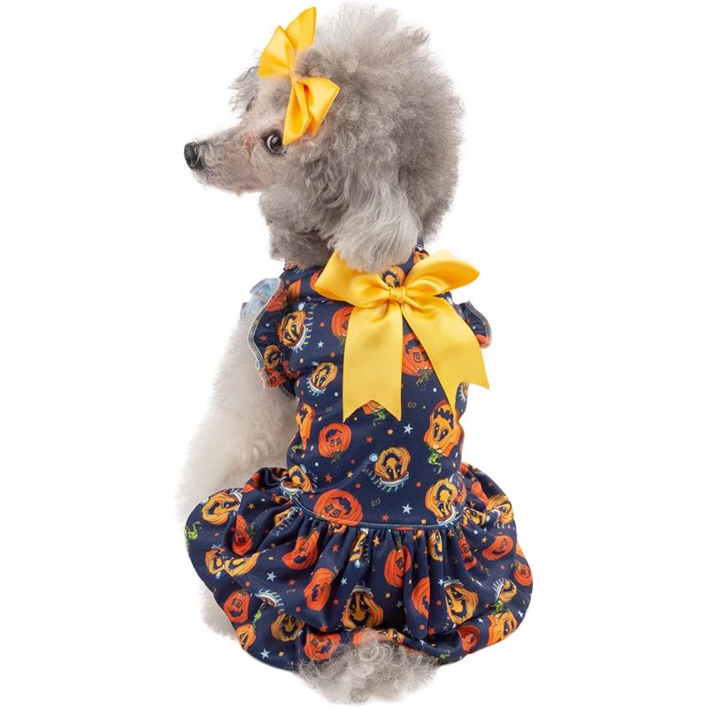 Dog Dress for Small Dogs – Bling Mermaid Sequin Skirt, Summer Puppy Outfit for Girls