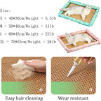 Breathable Rattan Cooling Pet Bed for Dogs – Keeps Pets Cool & Comfortable All Summer