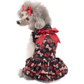 Dog Dress for Small Dogs – Bling Mermaid Sequin Skirt, Summer Puppy Outfit for Girls