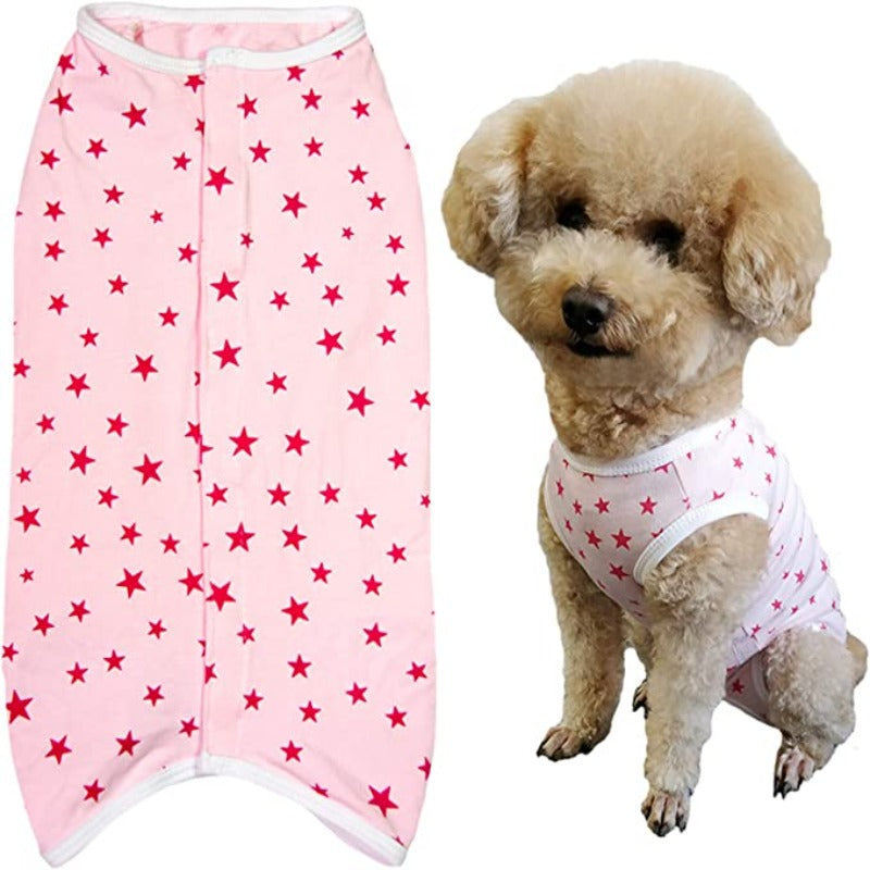 Dog Recovery Suit – Post-Surgery Wound Protection Suit for Small Dogs