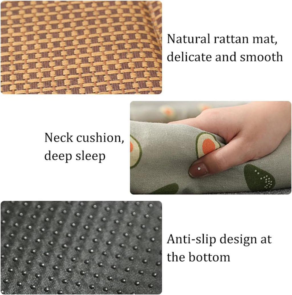 Breathable Rattan Cooling Pet Bed for Dogs – Keeps Pets Cool & Comfortable All Summer