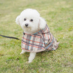 Hooded Dog Raincoat with Reflective Strips – Waterproof, Breathable Dog Jumpsuit for Small & Medium Dogs