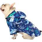 Dog Raincoat with Hood – Waterproof Double-Layer Zip Jacket for Small to Extra Large Dogs (Yellow, XL)