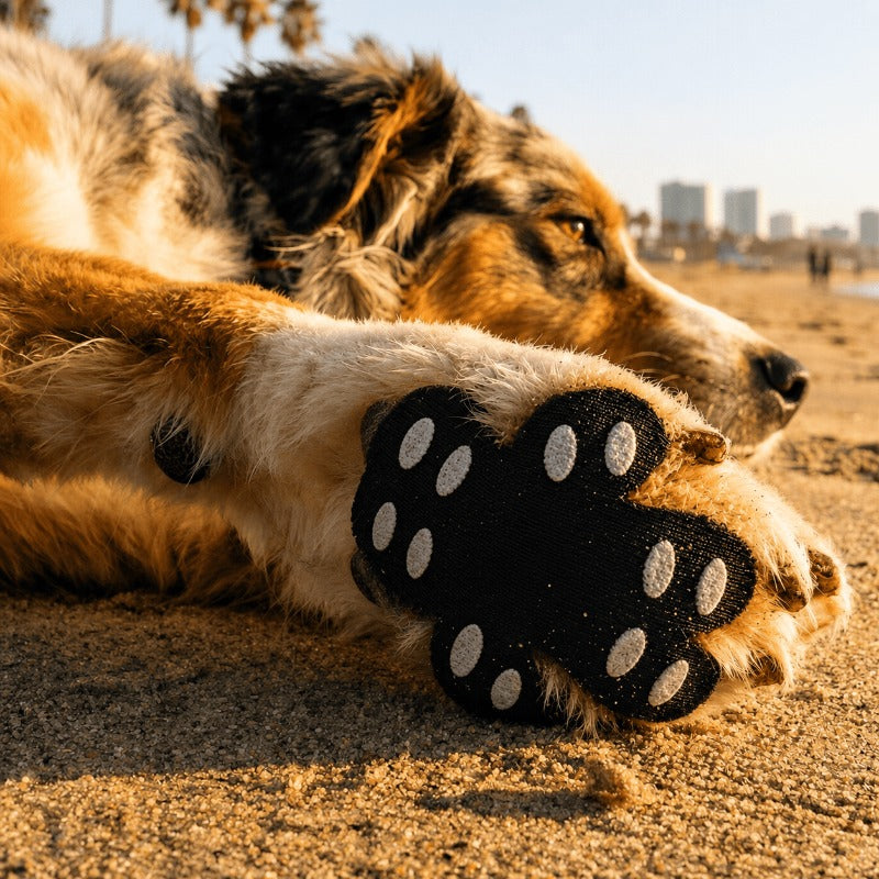 Anti-Slip Dog Paw Grips – Reusable Silicone Traction Pads for Hard Floors